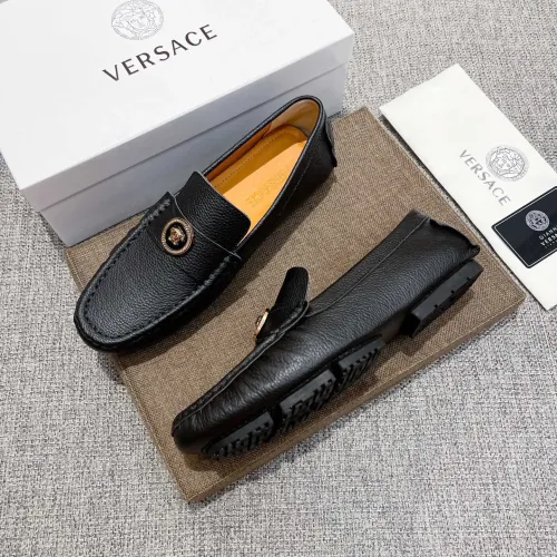Versace Leather Shoes For Men #1480856