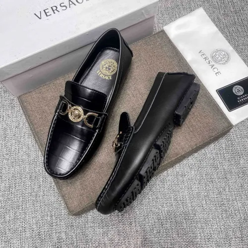 Versace Leather Shoes For Men #1480857