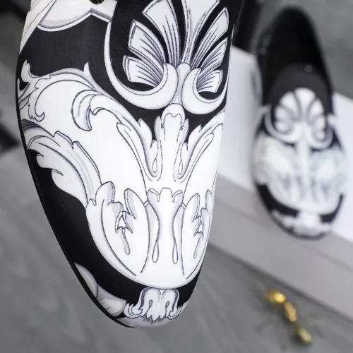 Replica Versace Leather Shoes For Men #1480948 $85.00 USD for Wholesale