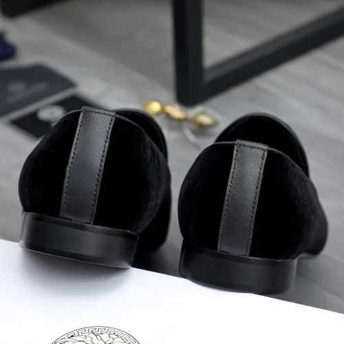 Replica Versace Leather Shoes For Men #1480956 $85.00 USD for Wholesale