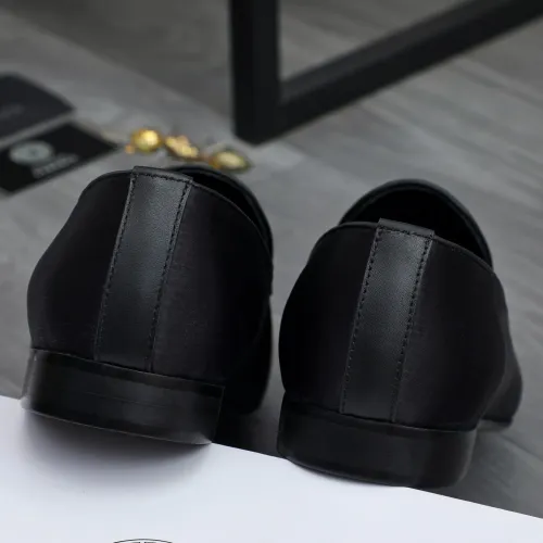 Replica Versace Leather Shoes For Men #1480958 $85.00 USD for Wholesale