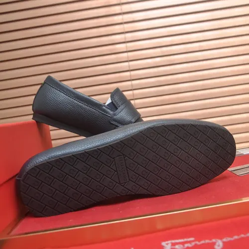 Replica Salvatore Ferragamo Leather Shoes For Men #1481309 $100.00 USD for Wholesale