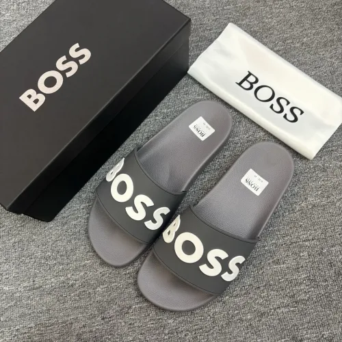 Replica Boss Slippers For Men #1481458 $45.00 USD for Wholesale