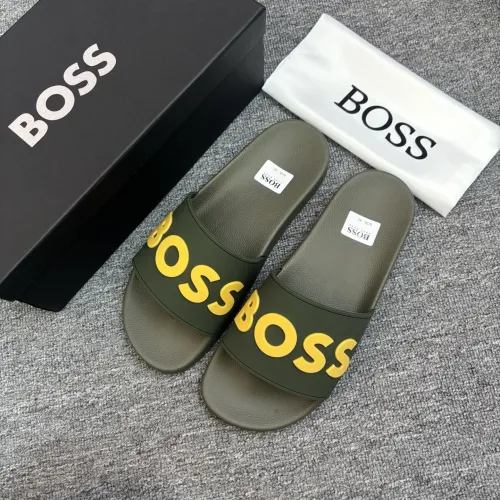 Replica Boss Slippers For Men #1481459 $45.00 USD for Wholesale