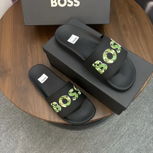 Replica Boss Slippers For Men #1481463 $45.00 USD for Wholesale