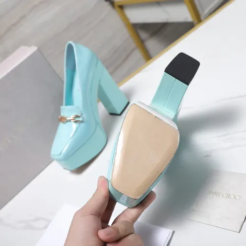 Replica Jimmy Choo High-Heeled Shoes For Women #1482277 $122.00 USD for Wholesale