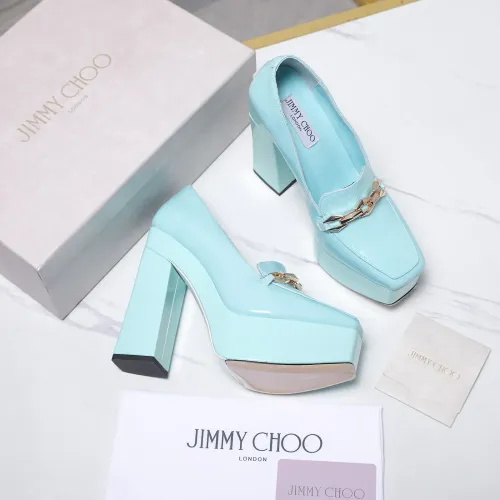 Replica Jimmy Choo High-Heeled Shoes For Women #1482277 $122.00 USD for Wholesale