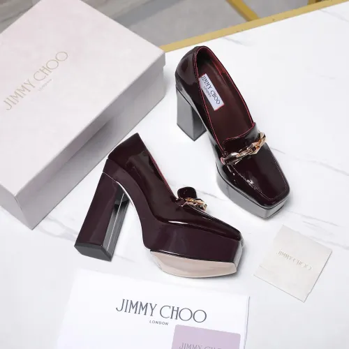 Replica Jimmy Choo High-Heeled Shoes For Women #1482279 $122.00 USD for Wholesale