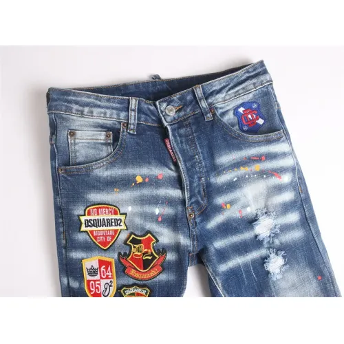 Replica Dsquared Jeans For Men #1483607 $48.00 USD for Wholesale