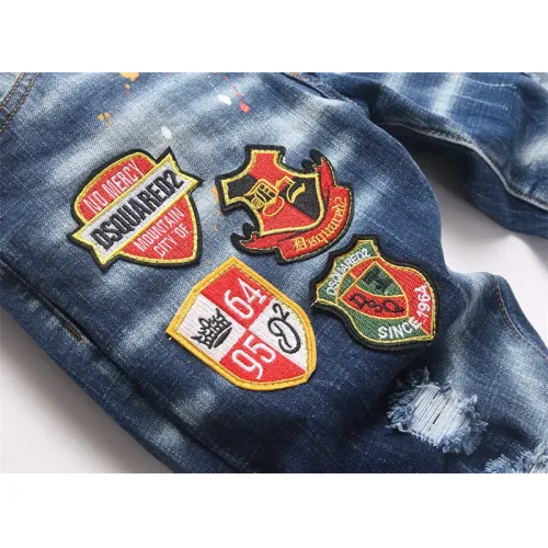 Replica Dsquared Jeans For Men #1483607 $48.00 USD for Wholesale