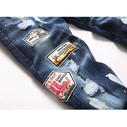 Replica Dsquared Jeans For Men #1483625 $48.00 USD for Wholesale
