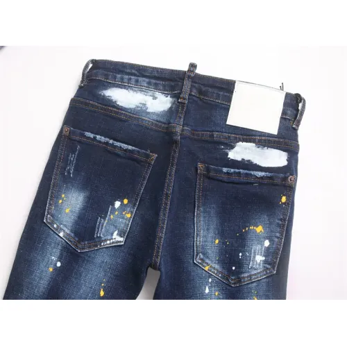 Replica Dsquared Jeans For Men #1483625 $48.00 USD for Wholesale