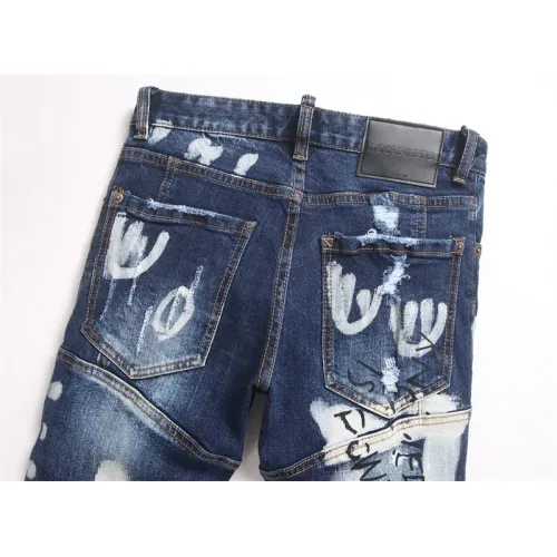 Replica Dsquared Jeans For Men #1483626 $48.00 USD for Wholesale