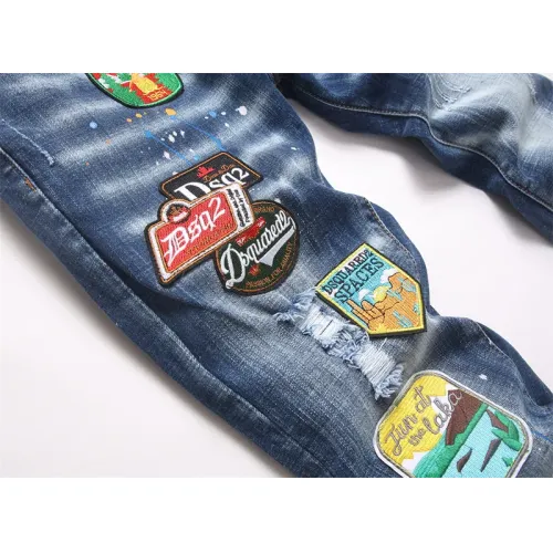 Replica Dsquared Jeans For Men #1483627 $48.00 USD for Wholesale