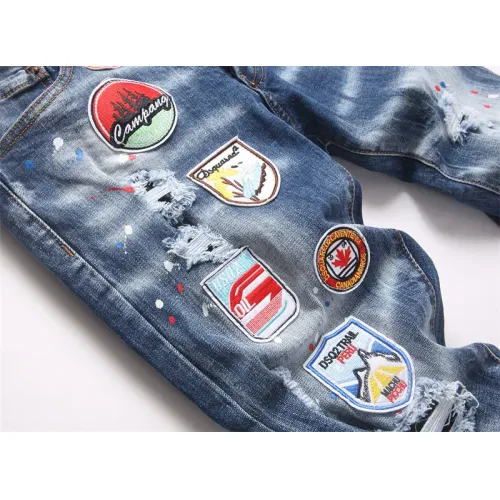 Replica Dsquared Jeans For Men #1483628 $48.00 USD for Wholesale