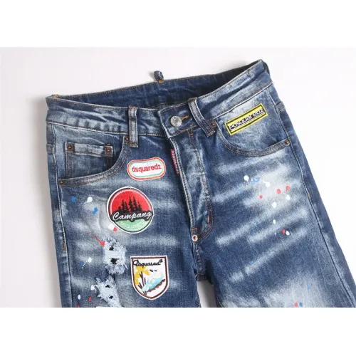 Replica Dsquared Jeans For Men #1483628 $48.00 USD for Wholesale