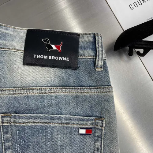 Replica Thom Browne TB Jeans For Men #1483651 $40.00 USD for Wholesale