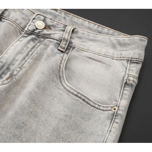 Replica Thom Browne TB Jeans For Men #1483687 $42.00 USD for Wholesale