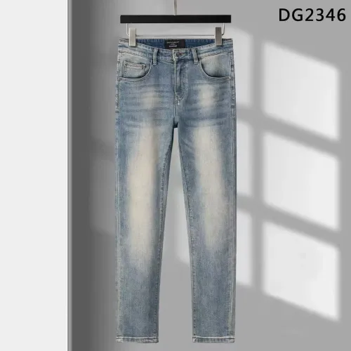 Replica Dolce & Gabbana D&G Jeans For Men #1483999 $45.00 USD for Wholesale