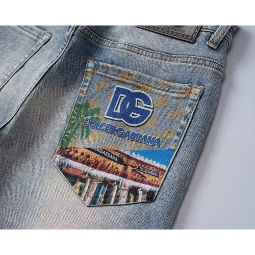Replica Dolce & Gabbana D&G Jeans For Men #1483999 $45.00 USD for Wholesale