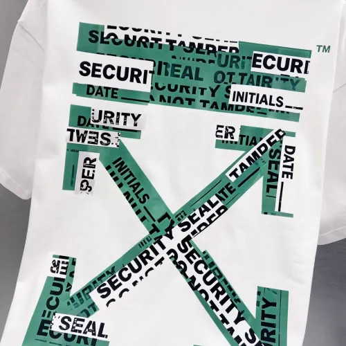 Replica Off-White T-Shirts Short Sleeved For Unisex #1484207 $34.00 USD for Wholesale