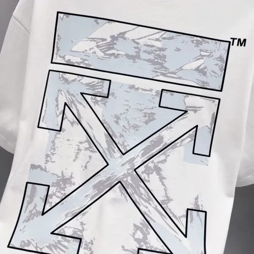 Replica Off-White T-Shirts Short Sleeved For Unisex #1484210 $34.00 USD for Wholesale