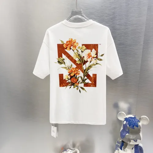 Off-White T-Shirts Short Sleeved For Unisex #1484218