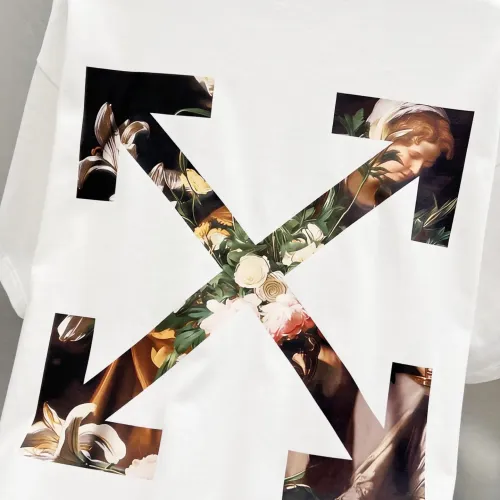 Replica Off-White T-Shirts Short Sleeved For Unisex #1484221 $34.00 USD for Wholesale