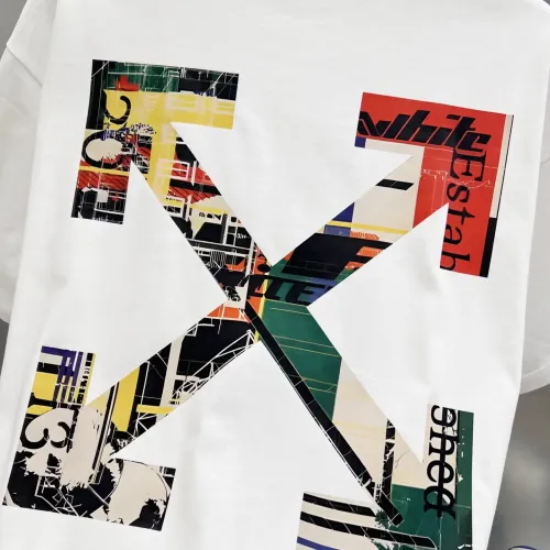 Replica Off-White T-Shirts Short Sleeved For Unisex #1484228 $34.00 USD for Wholesale