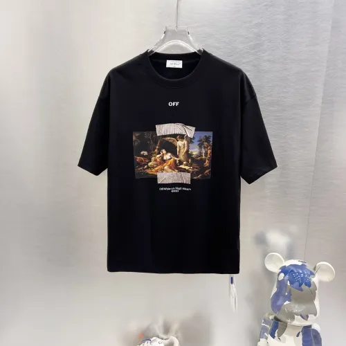 Off-White T-Shirts Short Sleeved For Unisex #1484233