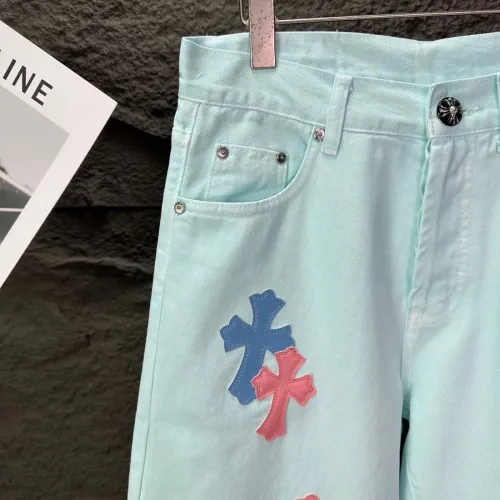 Replica Chrome Hearts Jeans For Men #1484252 $64.00 USD for Wholesale