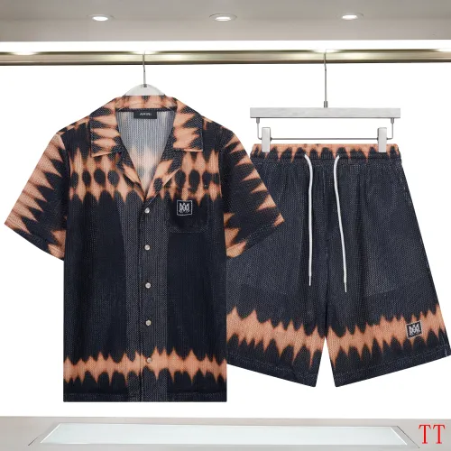Amiri Tracksuits Short Sleeved For Men #1484370