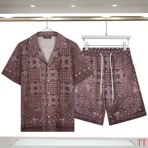 Amiri Tracksuits Short Sleeved For Men #1484372