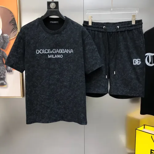 Dolce & Gabbana D&G Tracksuits Short Sleeved For Men #1484688