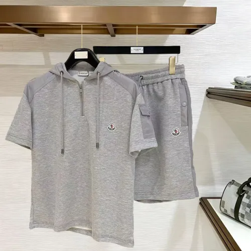 Moncler Tracksuits Short Sleeved For Men #1484950