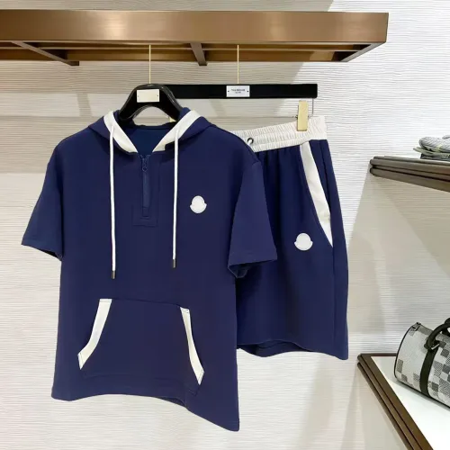 Moncler Tracksuits Short Sleeved For Men #1484953