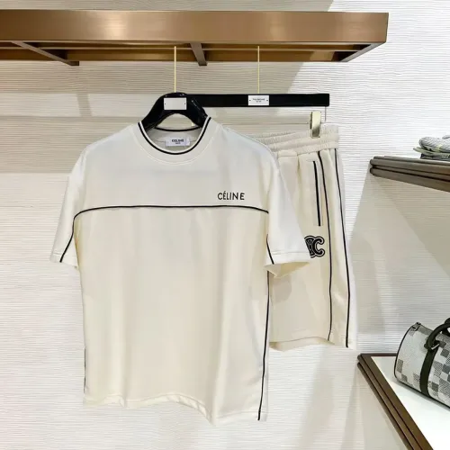 Celine Tracksuits Short Sleeved For Men #1484956