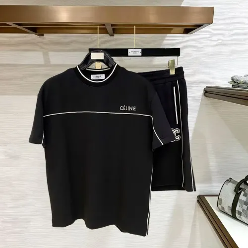 Celine Tracksuits Short Sleeved For Men #1484957