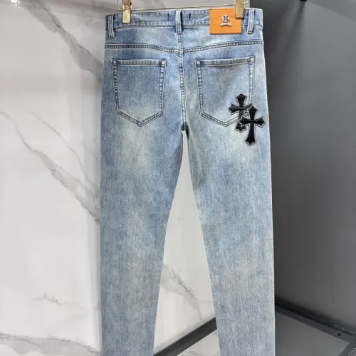 Replica Chrome Hearts Jeans For Men #1484966 $80.00 USD for Wholesale
