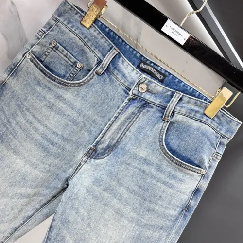 Replica Chrome Hearts Jeans For Men #1484966 $80.00 USD for Wholesale
