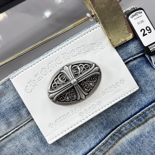 Replica Chrome Hearts Jeans For Men #1484972 $80.00 USD for Wholesale