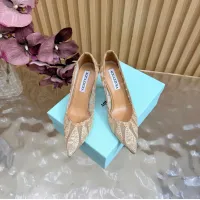 $128.00 USD AQUAZZURA High-heeled shoes For Women #1472615