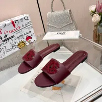 $88.00 USD Dolce & Gabbana D&G Slippers For Women #1472620