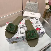 $88.00 USD Dolce & Gabbana D&G Slippers For Women #1472621
