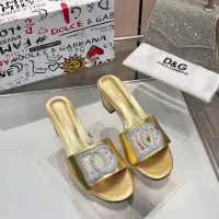 $92.00 USD Dolce & Gabbana D&G Slippers For Women #1472624