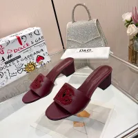 $92.00 USD Dolce & Gabbana D&G Slippers For Women #1472625