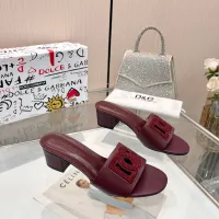 $92.00 USD Dolce & Gabbana D&G Slippers For Women #1472625