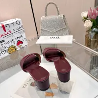 $92.00 USD Dolce & Gabbana D&G Slippers For Women #1472625