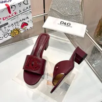 $92.00 USD Dolce & Gabbana D&G Slippers For Women #1472625