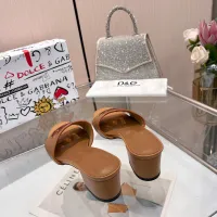 $92.00 USD Dolce & Gabbana D&G Slippers For Women #1472626